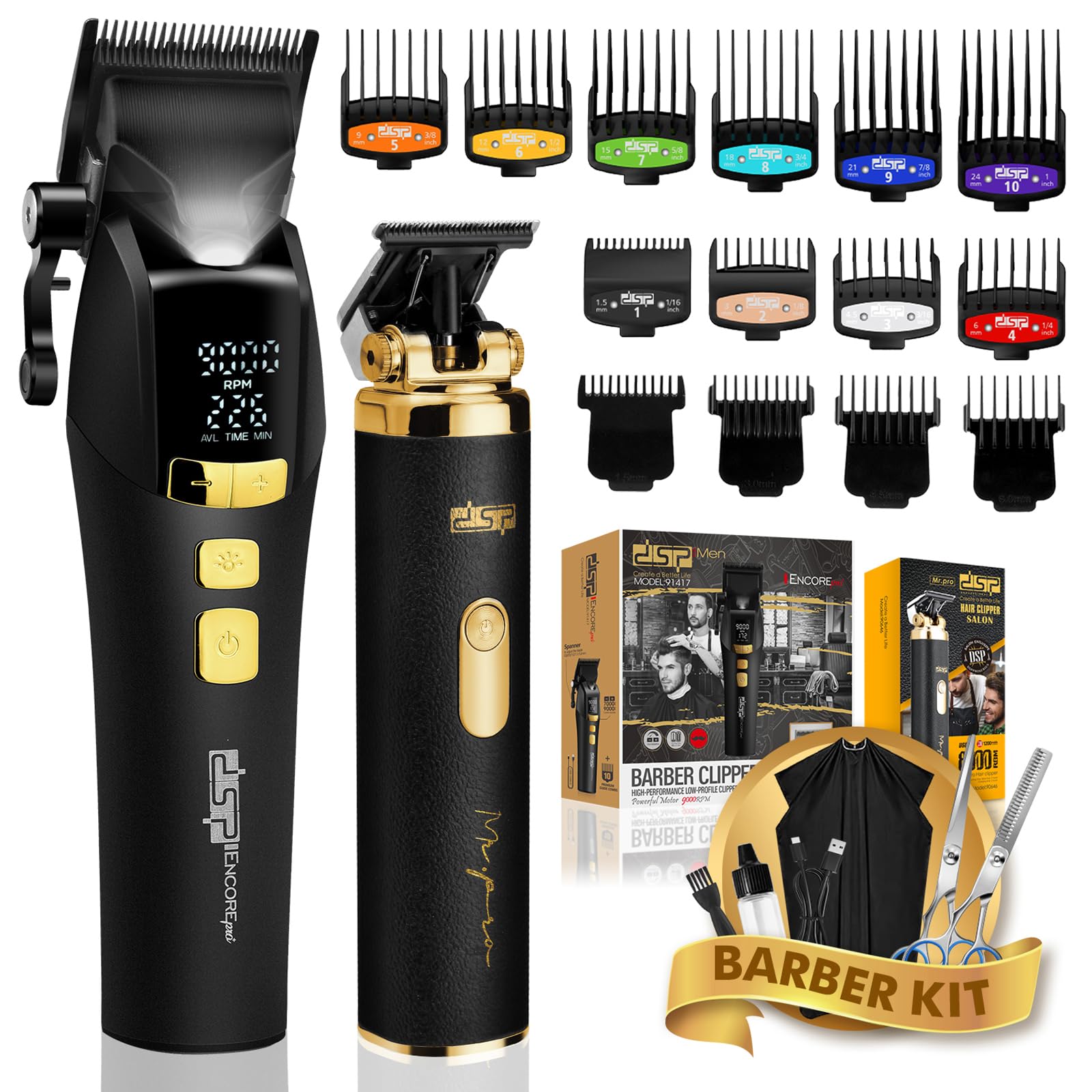 Amazon.com: DSP Professional Hair Clippers for Men, Barber
